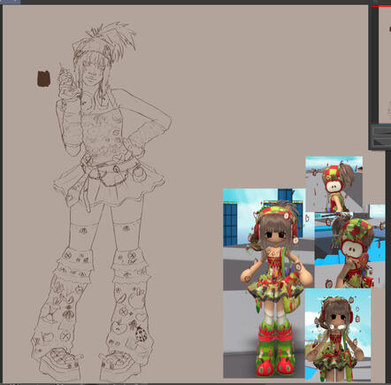 Lineart Only Fullbody