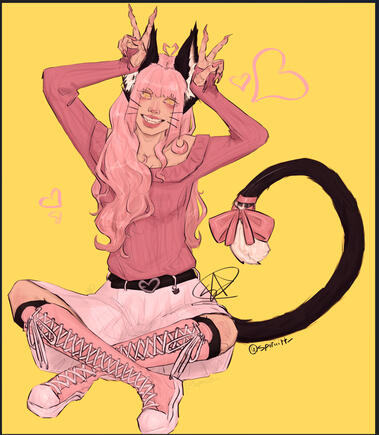 Lineart Fullbody Coloured